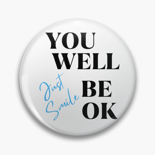 Item preview, JUST SMILE YOU WILL BE OK designed and sold by Happy-SHOP-SHOP.