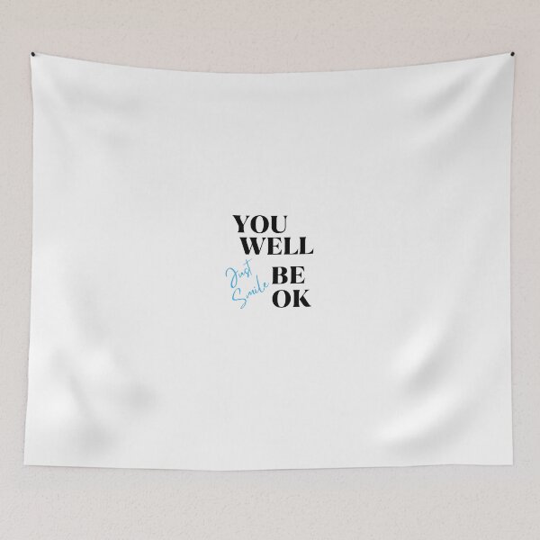 Item preview, JUST SMILE YOU WILL BE OK designed and sold by Happy-SHOP-SHOP.