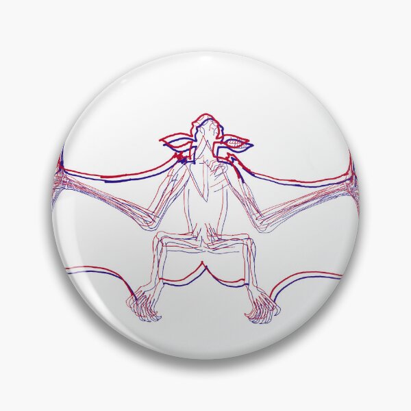 Item preview, Bat Skeleton - Anaglyph designed and sold by Natures Necropolis.