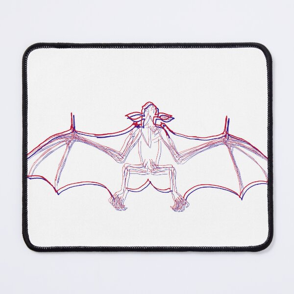Item preview, Bat Skeleton - Anaglyph designed and sold by Natures Necropolis.