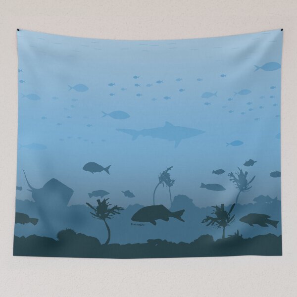 Item preview, EMR - Rocky Reef Gradient Print designed and sold by emr-nz.