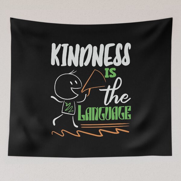 Item preview, Kindness Is The Language Team ESL Teacher Women Appreciation designed and sold by MadrigueraSM-.