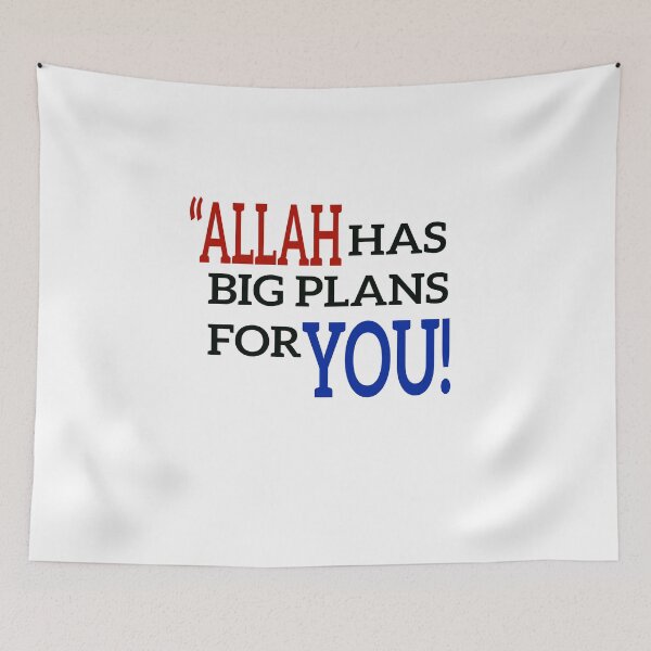 Item preview, ALLAH HAS BIG PLANS FOR YOU designed and sold by NAIMe-stor10.