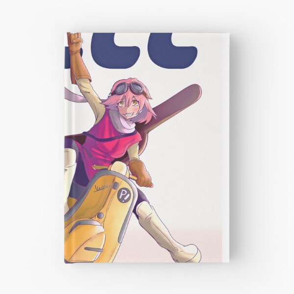 Item preview, Haruko Haruhara Drifing FLCL (Fooly Cooly) Sticker designed and sold by Kanpai-thighs.
