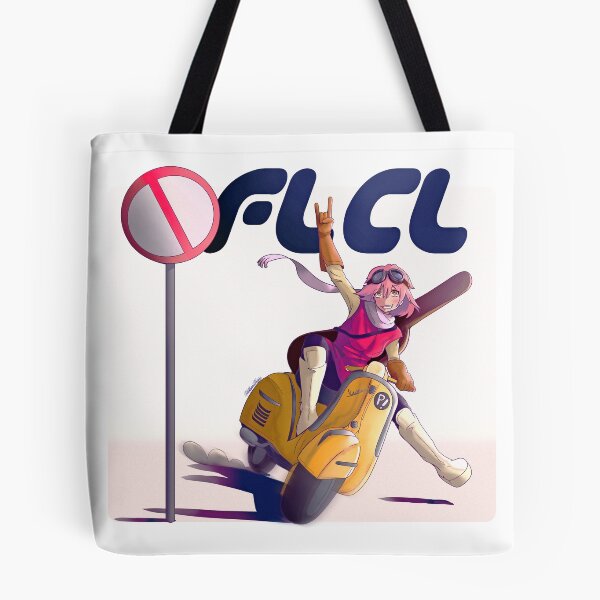 Item preview, Haruko Haruhara Drifing FLCL (Fooly Cooly) Sticker designed and sold by Kanpai-thighs.