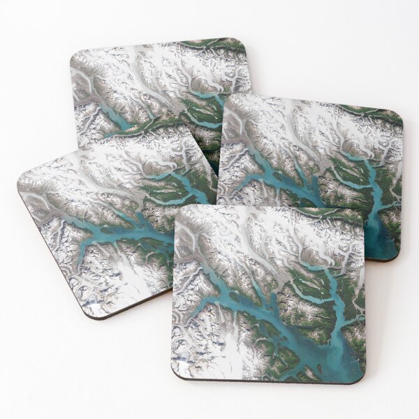 Item preview, Glacier Bay, Alaska from space designed and sold by Raureif.