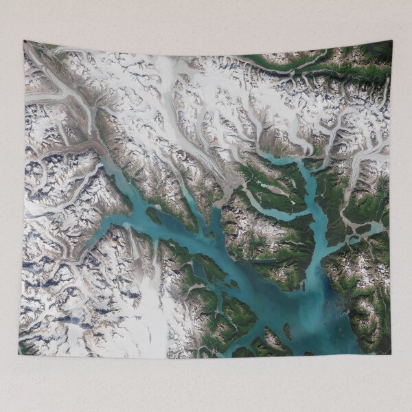 Item preview, Glacier Bay, Alaska from space designed and sold by Raureif.