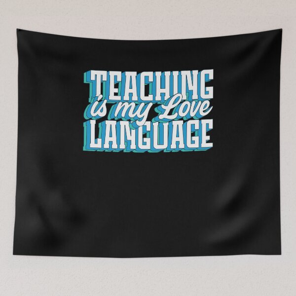 Item preview, Teaching Love Language Team ESL Teacher Women Appreciation designed and sold by MadrigueraSM-.