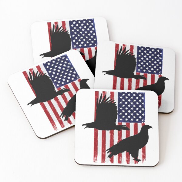 Item preview, US flag and eagles designed and sold by partsmanrod.