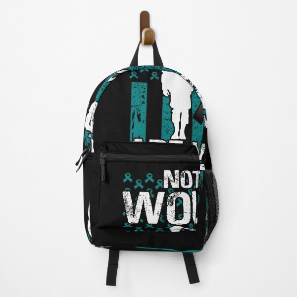 Item preview, PTSD Awareness I Wear Teal Support the Troops designed and sold by KimberlyOppen.