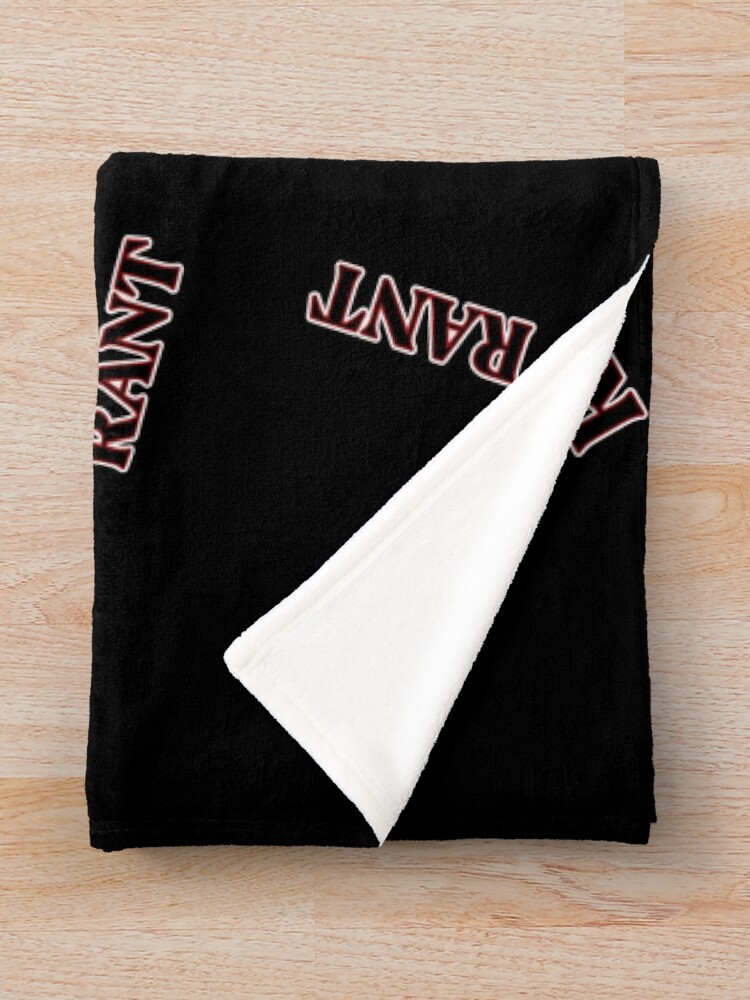 Thumbnail 3 of 6, Throw Blanket, Rant Rant Rant designed and sold by janraydesigns.
