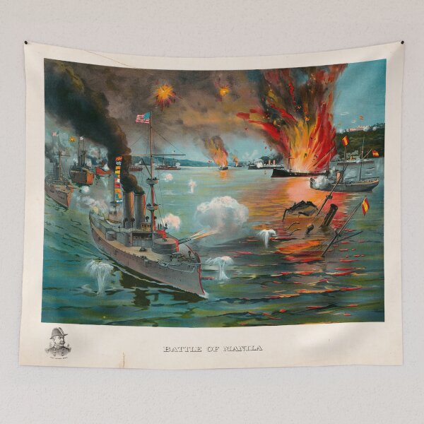 Item preview, Battle of Manila (1898) designed and sold by allhistory.