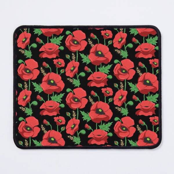 Item preview, Red Poppies - Cute Floral Vintage Poppy Flowers designed and sold by r-silver.