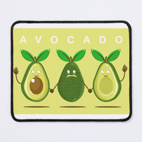 Item preview, cute avocado illustration with three families designed and sold by lukmanyasin.