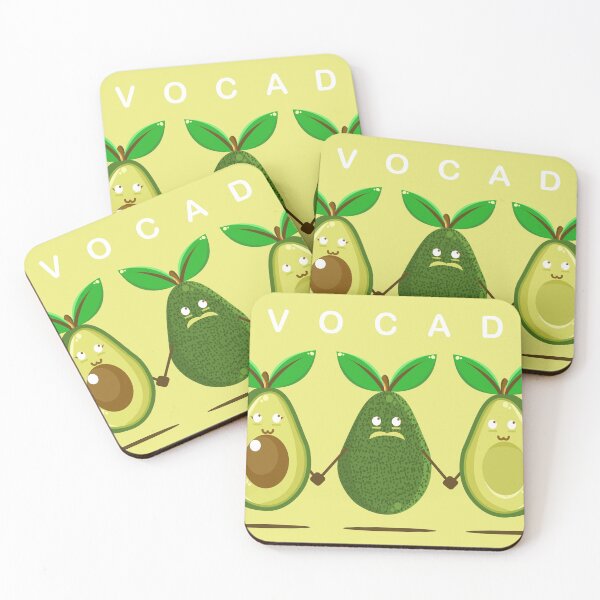Item preview, cute avocado illustration with three families designed and sold by lukmanyasin.