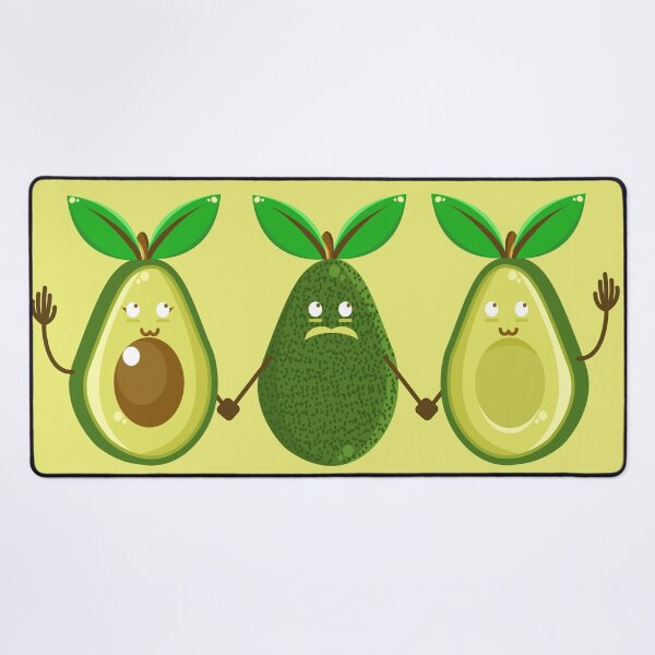 Item preview, cute avocado illustration with three families designed and sold by lukmanyasin.