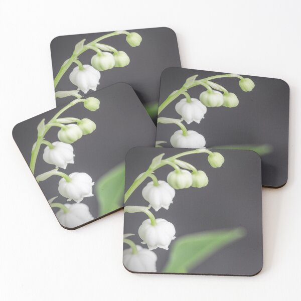 Item preview, Lily of the valley flower in macro with copy space designed and sold by Grégory DUBUS.