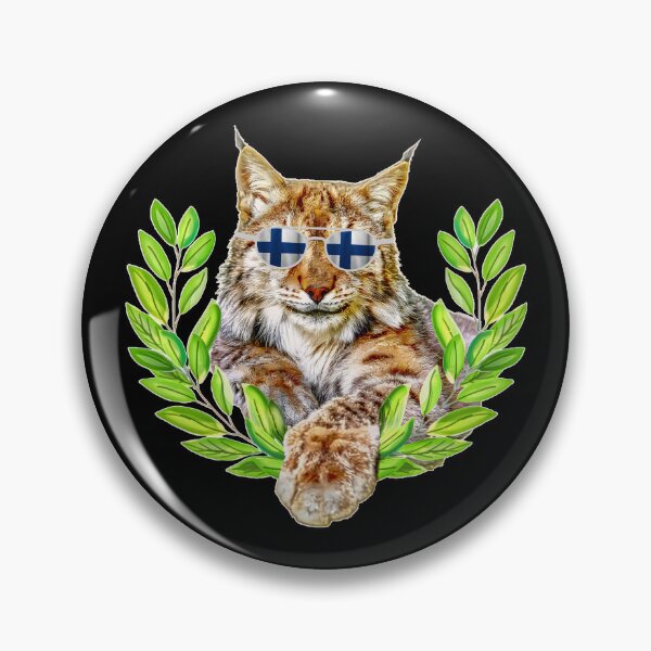 Artikelvorschau, Die finnische Luchs Katze in Freiheit eine Wildkatze in Zufriedenheit entworfen und verkauft von umfhn.