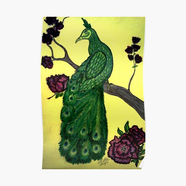ASIAN PEACOCK Poster