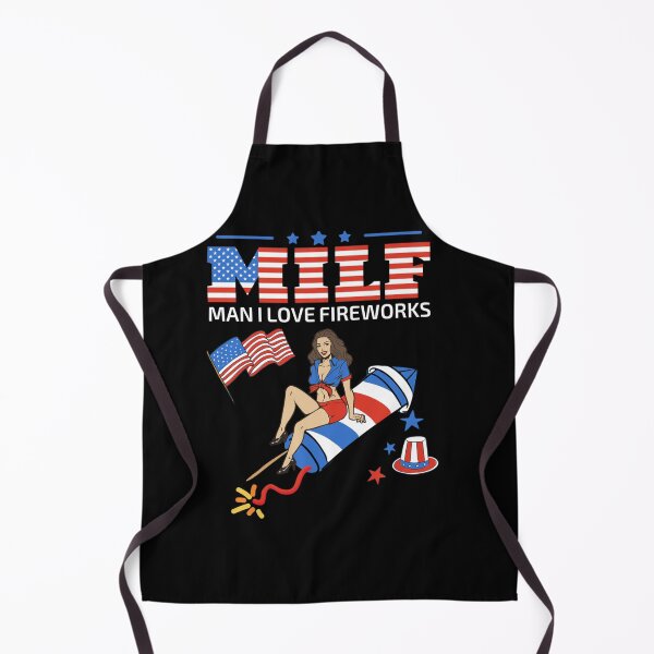 Item preview, Saying Sarcastic MILF Man I Love Fireworks For Men designed and sold by KimberlyOppen.