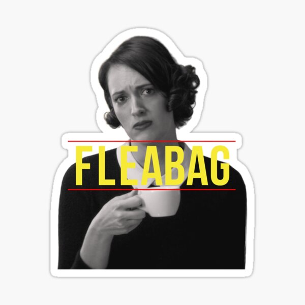 Vista previa del artículo con la obra «Diseño de Fleabag», diseñado y vendido por loveroftv.