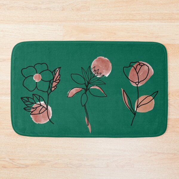Item preview, Beautiful abstract boho art 3 flowers boho home decor designed and sold by Ndli.