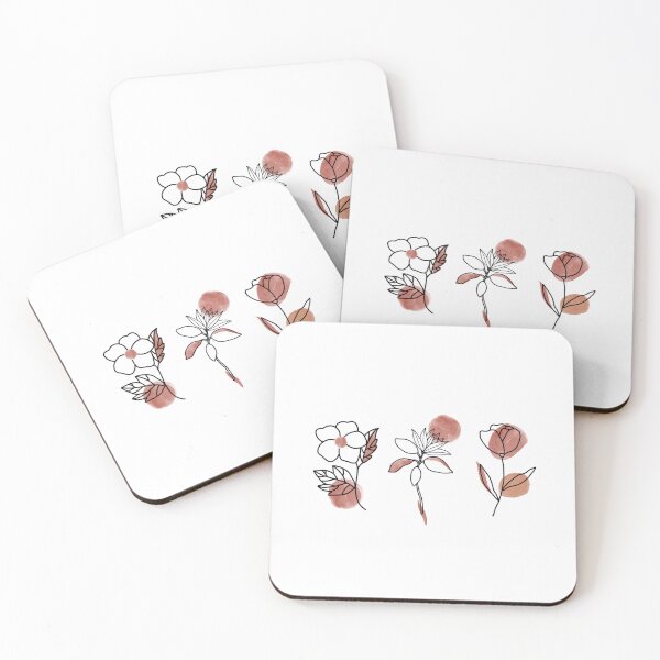 Artikelvorschau, Schöne abstrakte Boho-Kunst 3 Blumen-Boho-Wohngestaltung entworfen und verkauft von Ndli.