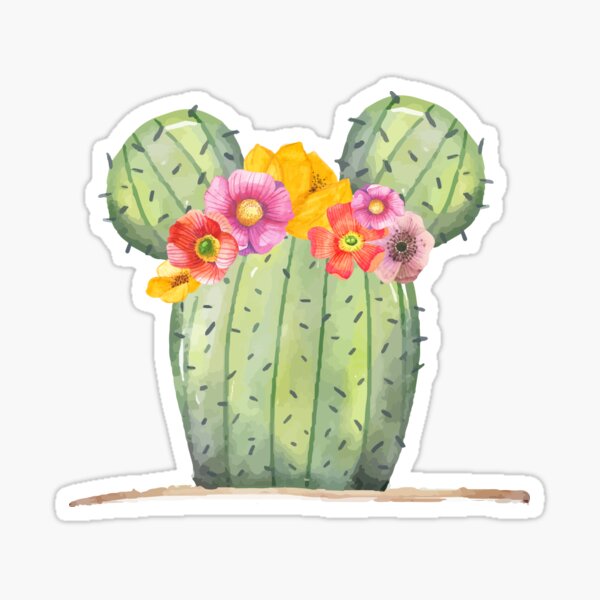 Artikel-Vorschau von Mauskaktus mit Blumenkrone, designt und verkauft von kayemgi.