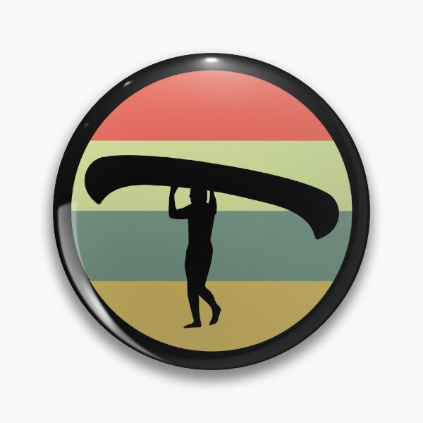 Item preview, Canoe Portage Canoeing Vintage Retro designed and sold by EstelleStar.