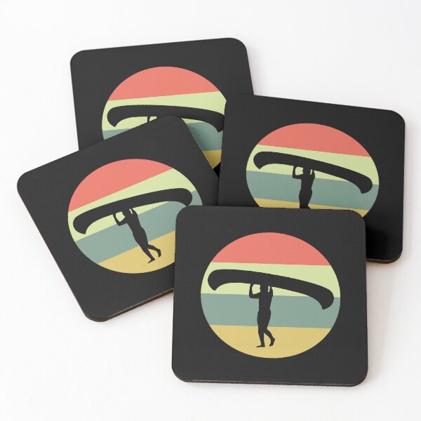 Item preview, Canoe Portage Canoeing Vintage Retro designed and sold by EstelleStar.
