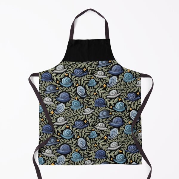 Item preview, Night garden collection - Snail feast/ small designed and sold by Monica Luni.