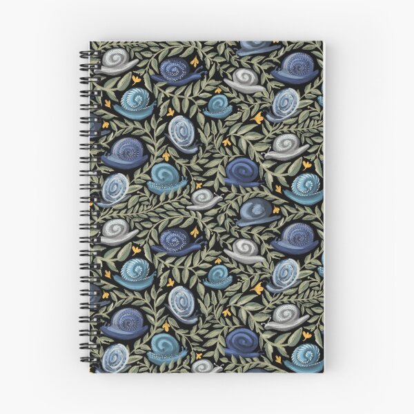 Item preview, Night garden collection - Snail feast/ small designed and sold by Monica Luni.