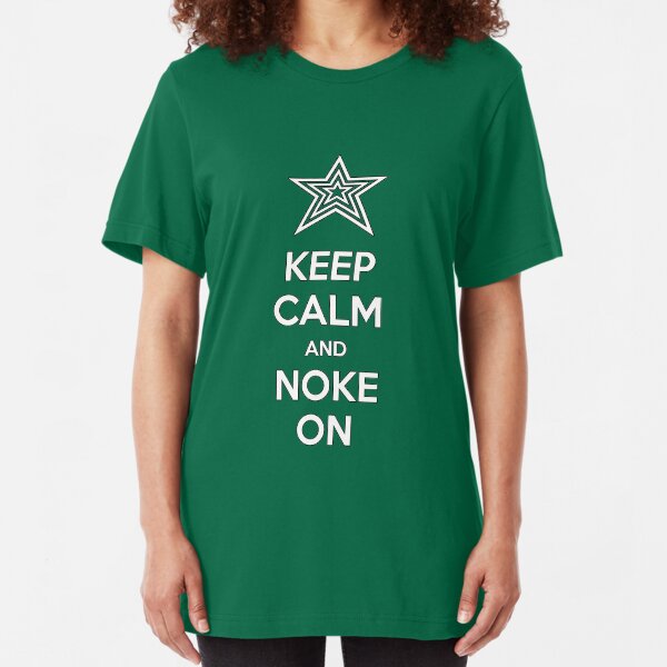 Keep Calm and Noke On Slim Fit T-Shirt