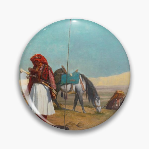 Item preview,  La Prière Dans Le Désert  - Prayer in the Desert By Jean Leon Gerome (Gérôme)  designed and sold by TeeARTHY.