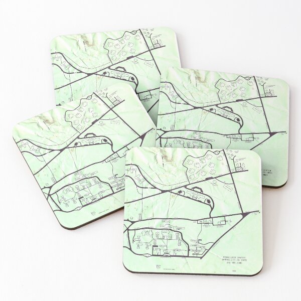 Item preview, Vintage Pennhurst Asylum Map designed and sold by AlienPharaoh.