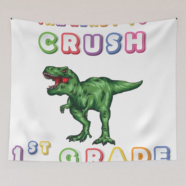 Item preview, Funny Dinosaur I Am Ready To Crush 1st grade designed and sold by Med ing.