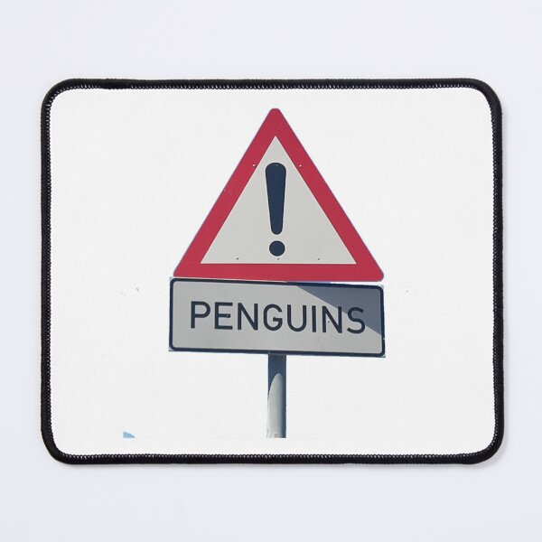 Item preview, What Pinguini Stop Warning sign board designed and sold by CreationsZo.