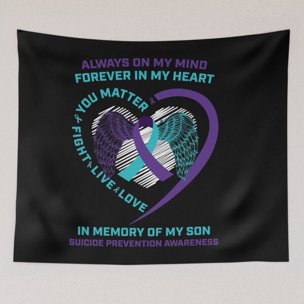 Item preview, Suicide Awareness In Memory Of My Son You Matter Semicolon designed and sold by KimberlyOppen.