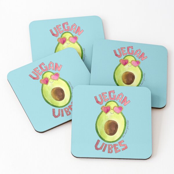 Item preview, Vegan Vibes | Avocado with heart sunglasses designed and sold by hearteyedartist.