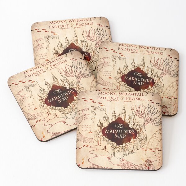 Item preview, Moony, Wormtail, Padfoot and Prongs designed and sold by Trouble  Posters.