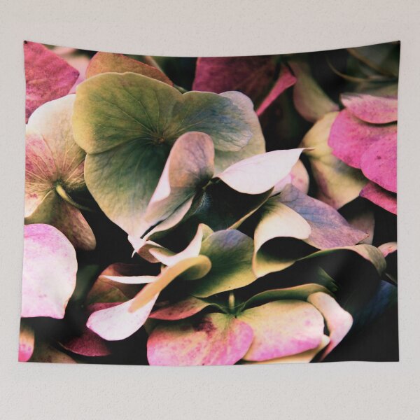 Item preview, Green and Pink Hydrangea-Flower-Nature designed and sold by TessAndre.