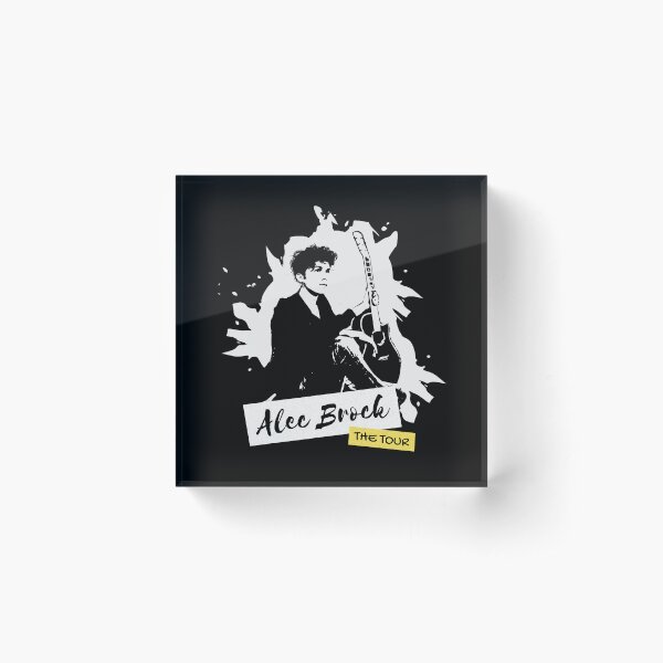 Alec Brock: The Tour Acrylic Block