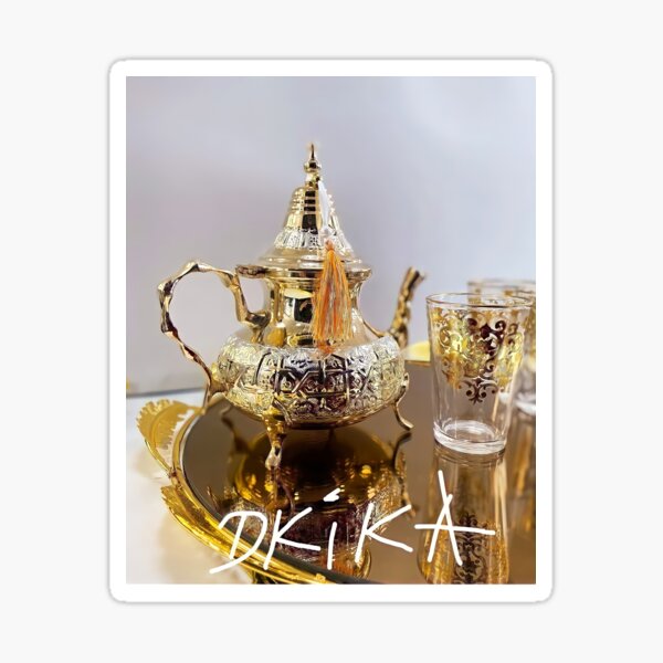 Arabic Teapot Sticker