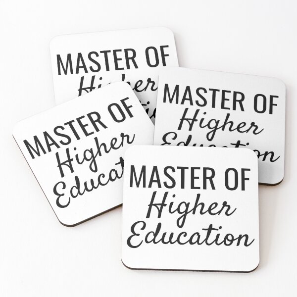 Item preview, University Master of Higher Education Design V2 designed and sold by SarahJisri.