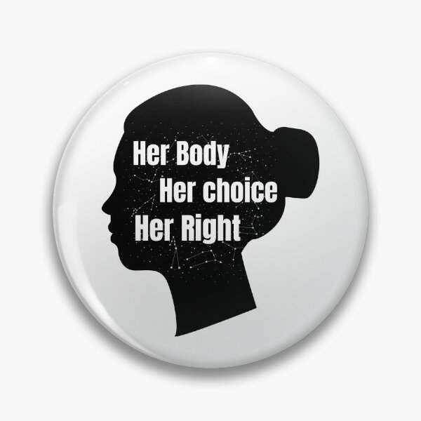 Item preview, Her Body Her Choice Her Right designed and sold by OumaMerch.
