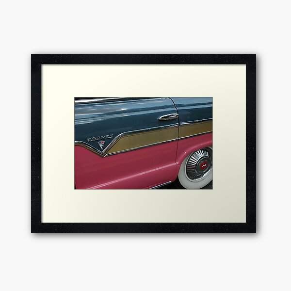 Pink Hornet Framed Art Print