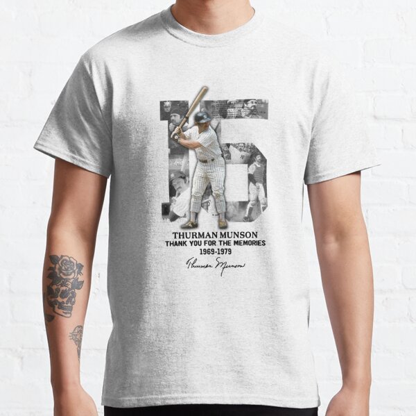 The Captain; Thurman Munson The Bronx Essential T-Shirt | Redbubble