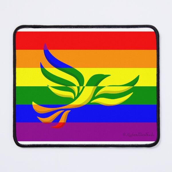 Item preview, LGBT Liberal Libertarian designed and sold by RobertIlustrado.