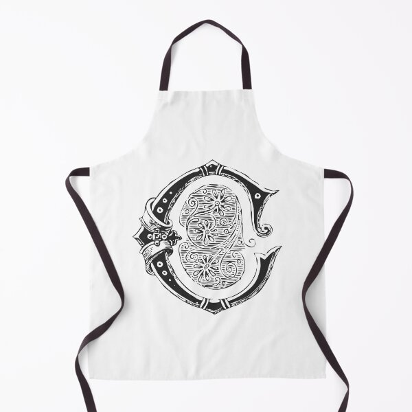 Item preview, Antique Letter C Monogram [dark] designed and sold by silver6press.