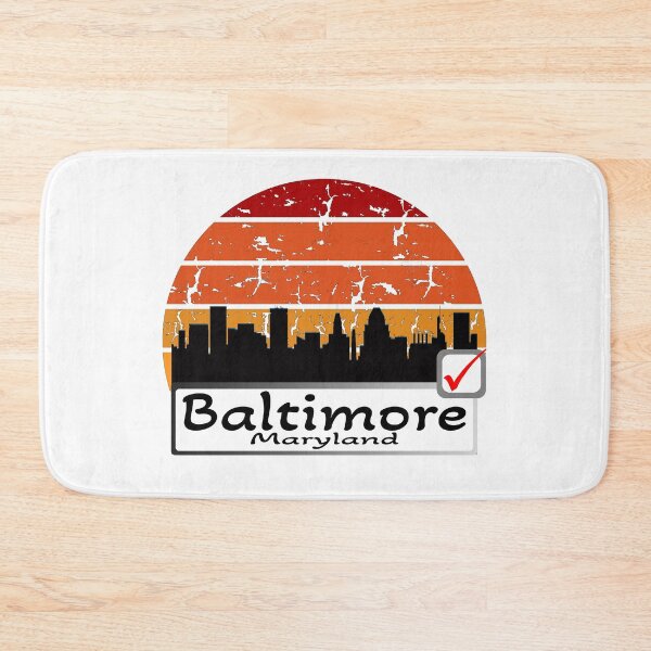 Item preview, Baltimore maryland united states of america vintage designed and sold by WhereIsTravis.